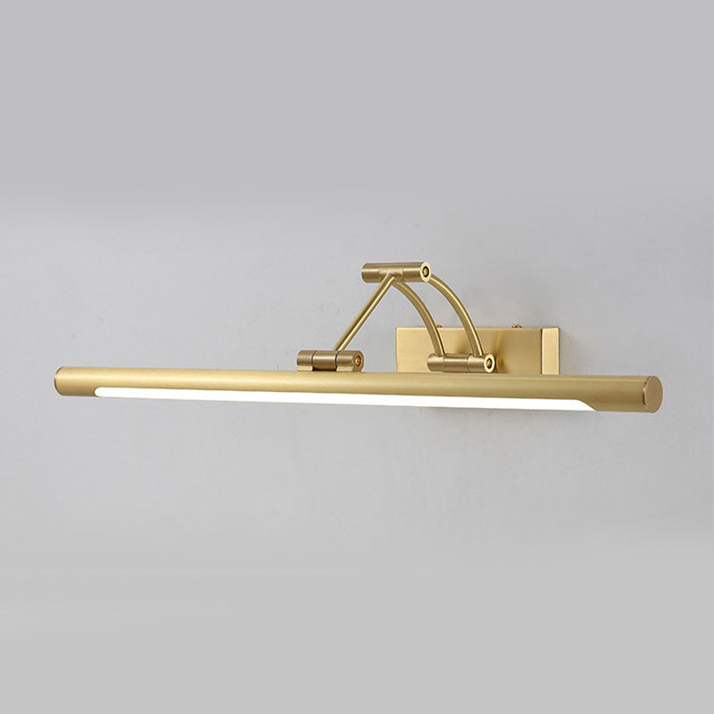 Adjustable Arm Sconce Light Fixture Modern Copper 1 Light Wall Lighting