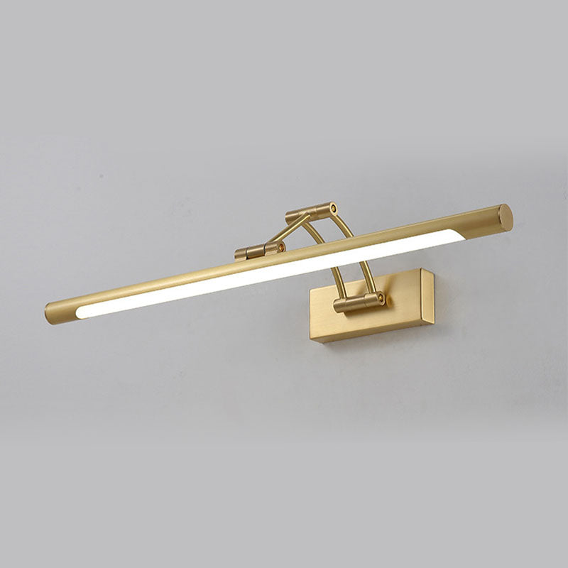 Adjustable Arm Sconce Light Fixture Modern Copper 1 Light Wall Lighting
