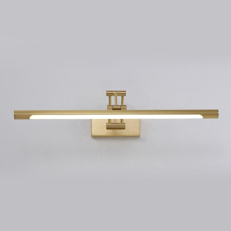 Adjustable Arm Sconce Light Fixture Modern Copper 1 Light Wall Lighting