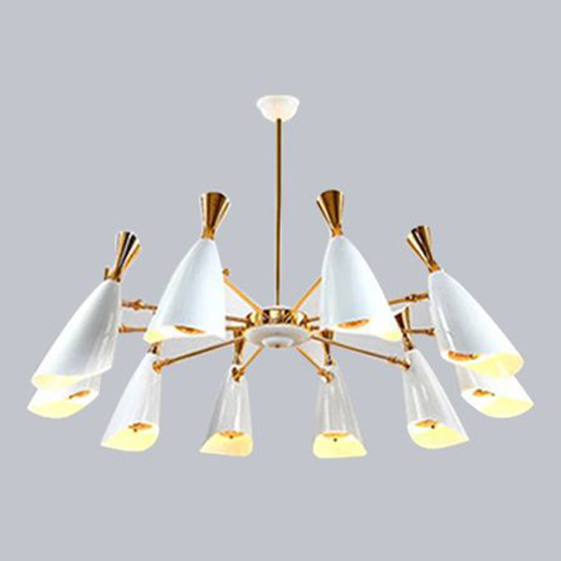 Moderne creatieve geometrische hanglampje Electroplate Metal kroonluchter voor woonkamer