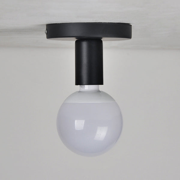 Lampada da incasso industriale a 1 luce vicino alla lampada da soffitto per ristorante