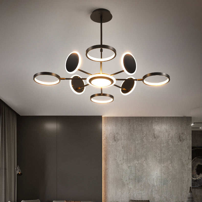 Lumo LEDELIER LED POSTMOdern Light Multi Lights Metal Acrilic Light per soggiorno