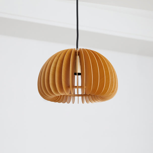 Techo moderno Carril colgante Luz de calabaza de madera Luz colgante para sala de estar para sala de estar