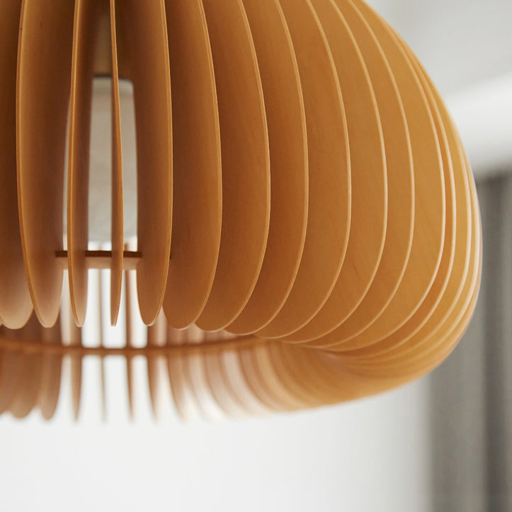 Techo moderno Carril colgante Luz de calabaza de madera Luz colgante para sala de estar para sala de estar