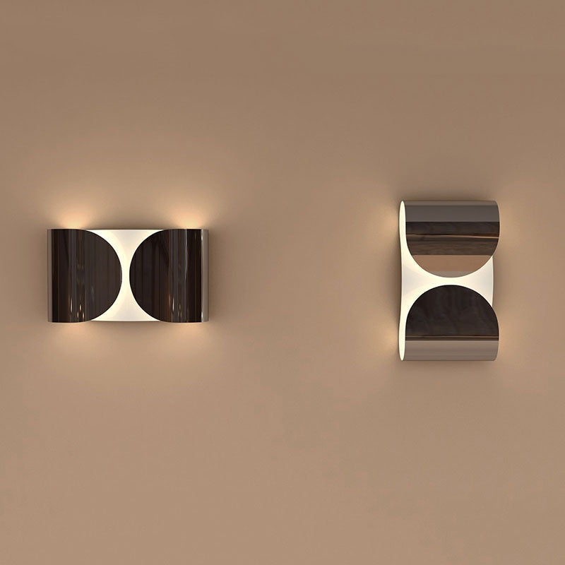 Disparo de pared de metal ligero montado en la pared contemporáneo para comedor de sala de estar