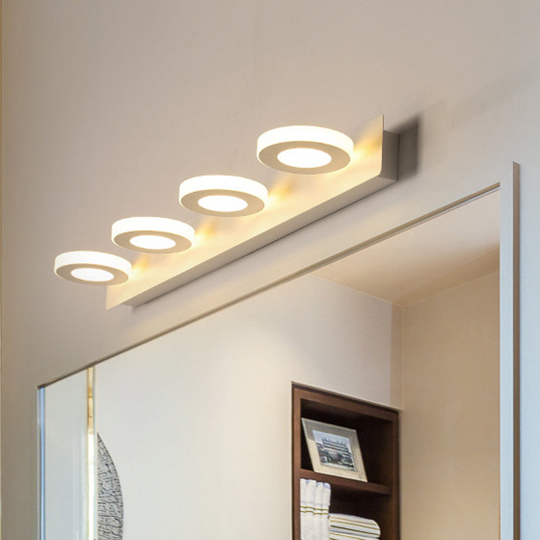 Lampada specchio per trucco moderna semplice lampada da parete rotabile per bagno bagno