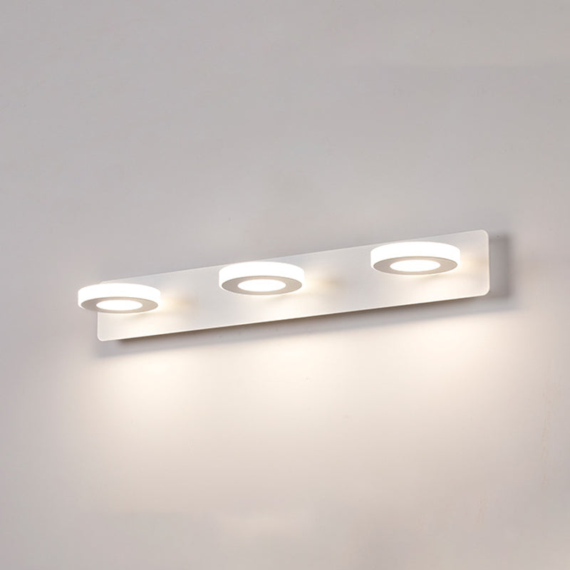 Lampada specchio per trucco moderna semplice lampada da parete rotabile per bagno bagno