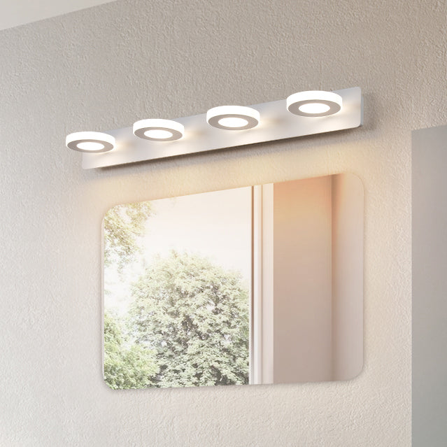 Lampada specchio per trucco moderna semplice lampada da parete rotabile per bagno bagno