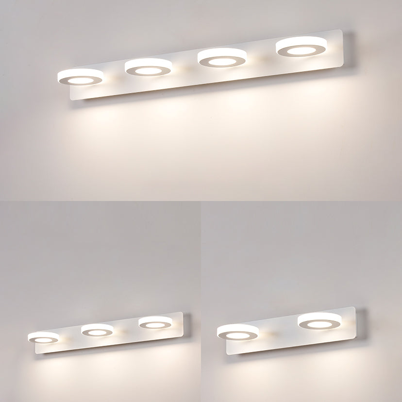 Lampada specchio per trucco moderna semplice lampada da parete rotabile per bagno bagno