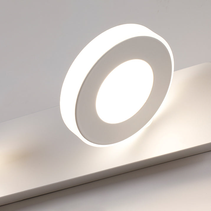 Lampada specchio per trucco moderna semplice lampada da parete rotabile per bagno bagno