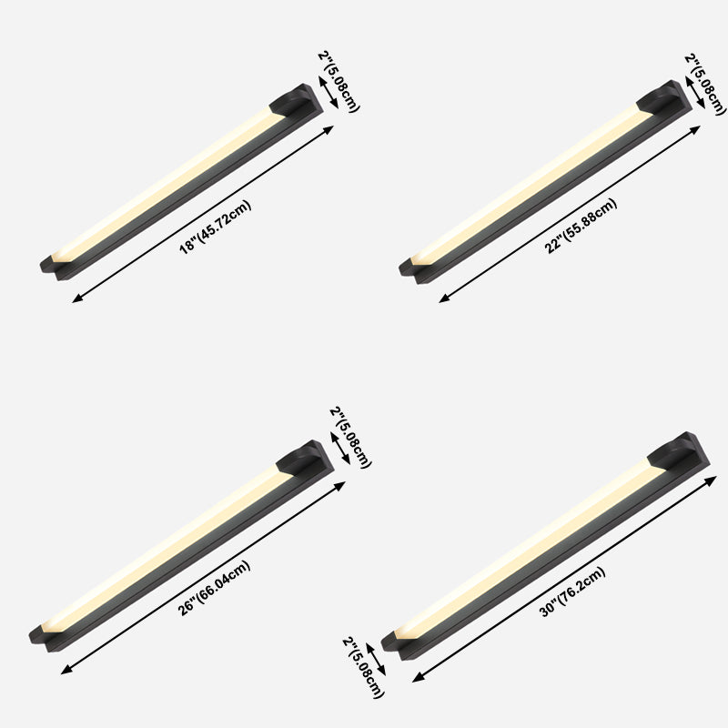 Makeup Mirror Lamp Modern Simple Wall Light Fixture for Bathroom Washroom