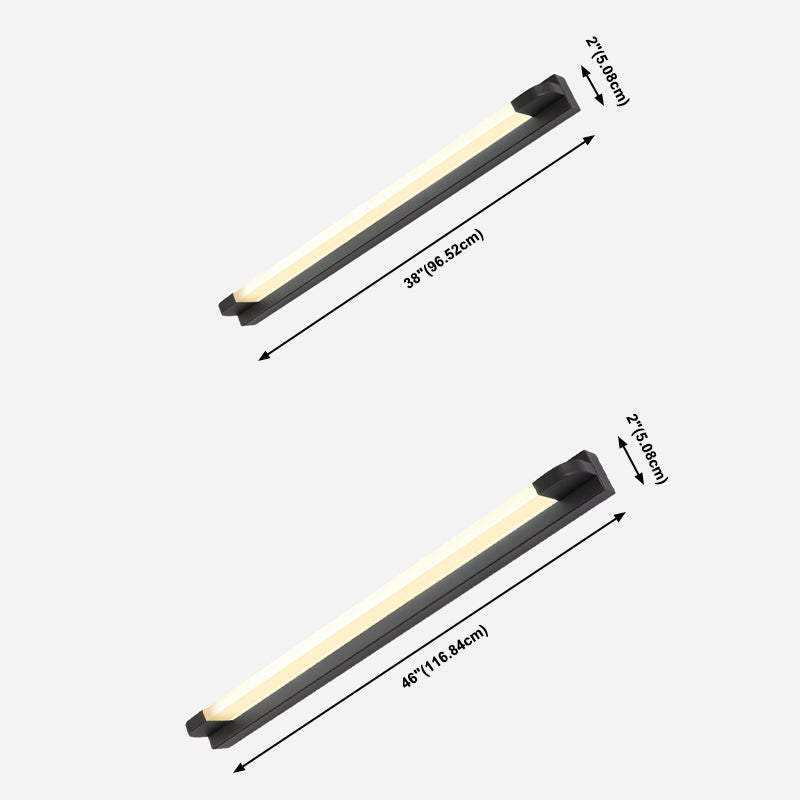 Maquillage miroir lampe à luminaire mural simple moderne pour les toilettes de la salle de bain