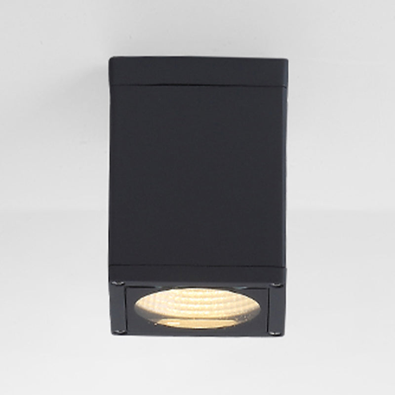 1-Light Flush Mount Einbauleuchte Traditionelle Quadratische Einbaulampe mit Acryl-Schatten