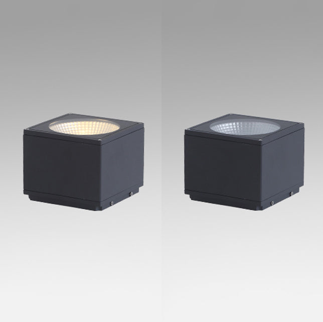 1-Light Flush Mount Einbauleuchte Traditionelle Quadratische Einbaulampe mit Acryl-Schatten