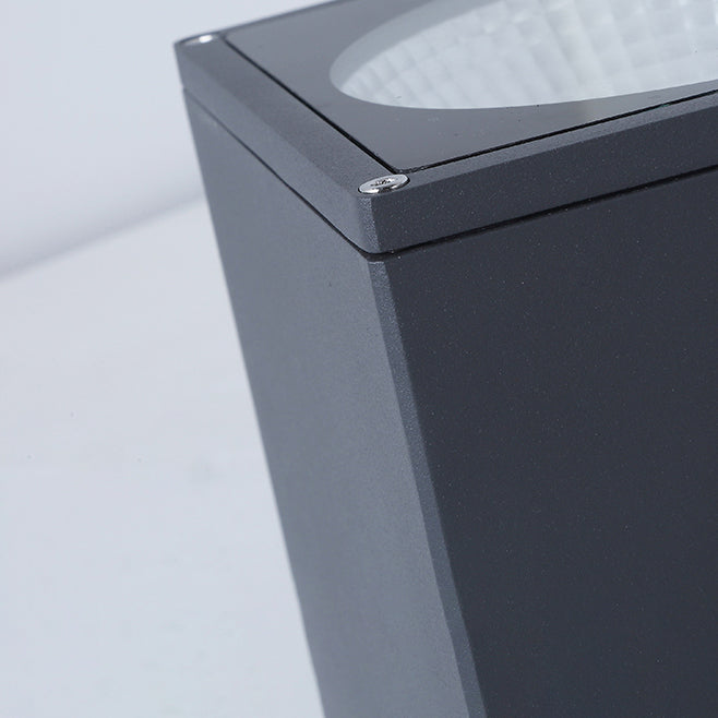 1-Light Flush Mount Einbauleuchte Traditionelle Quadratische Einbaulampe mit Acryl-Schatten