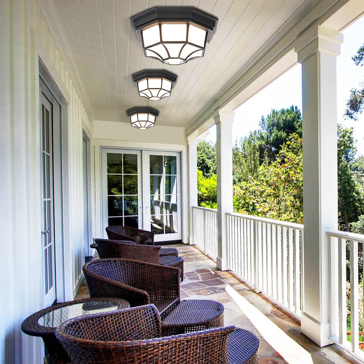 Luminaire encastré LED étanche, plafonnier de Style Simple et moderne pour balcon extérieur