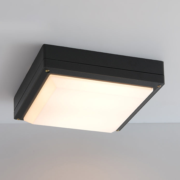 Luz LED de montaje empotrado, moderna, sencilla, resistente al agua, para balcón interior