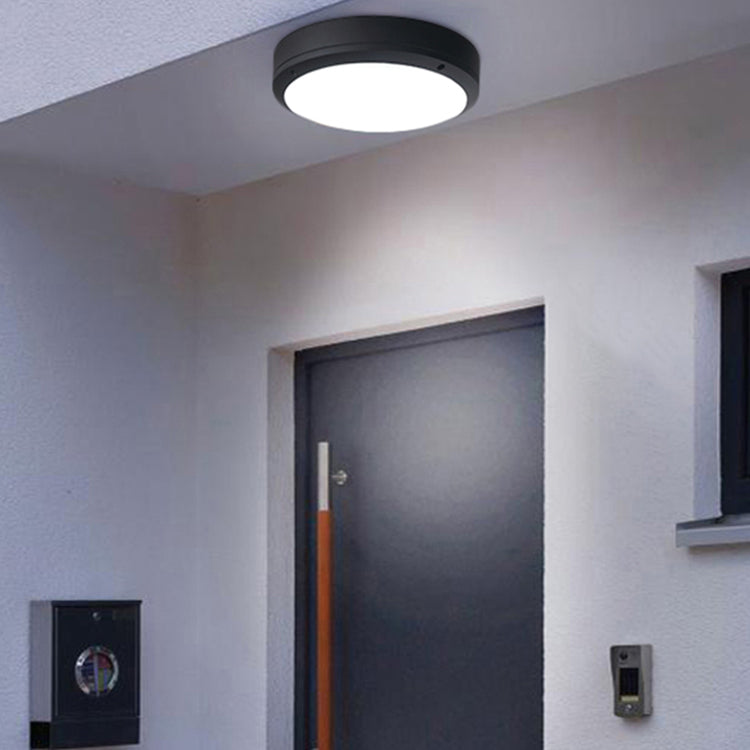 Luz de techo LED para interiores y exteriores, sencilla y moderna, resistente al agua, montaje empotrado