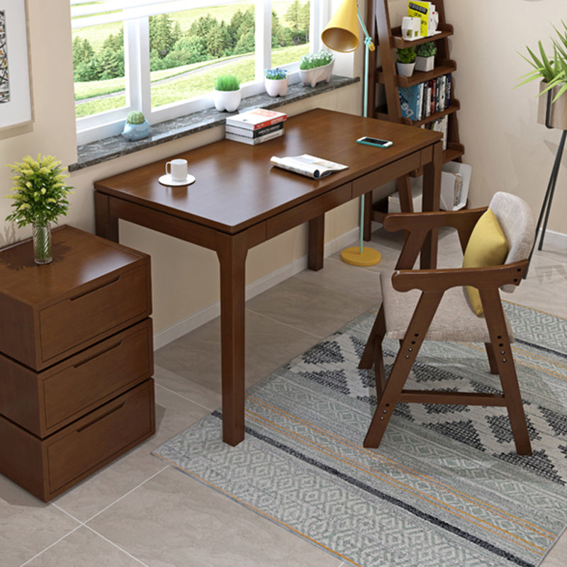 Fauteuil de salle à manger à dossier ouvert, fauteuil de salle à manger simple rembourré avec pieds en bois