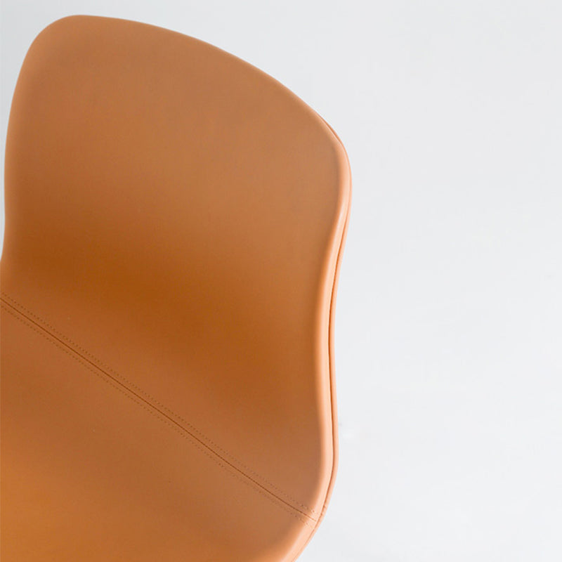 Chaises de salle à manger style contemporain Chaises sans accoudoirs avec pieds en métal