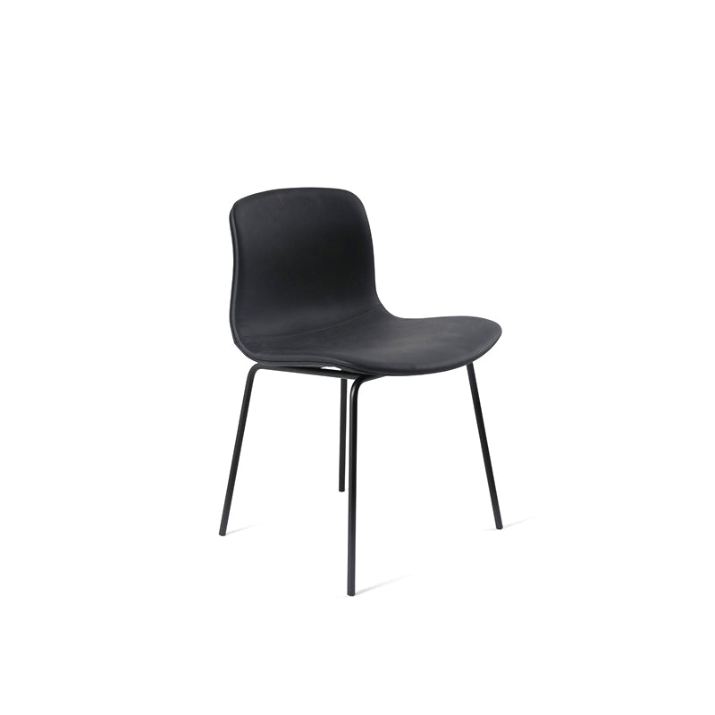 Chaises de salle à manger style contemporain Chaises sans accoudoirs avec pieds en métal