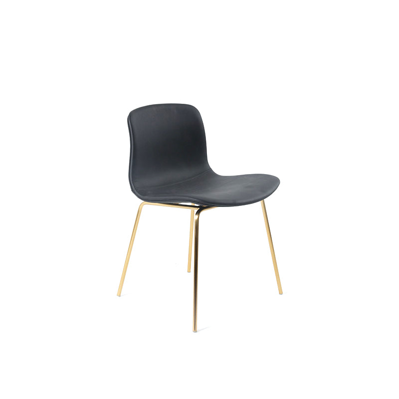 Chaises de salle à manger style contemporain Chaises sans accoudoirs avec pieds en métal