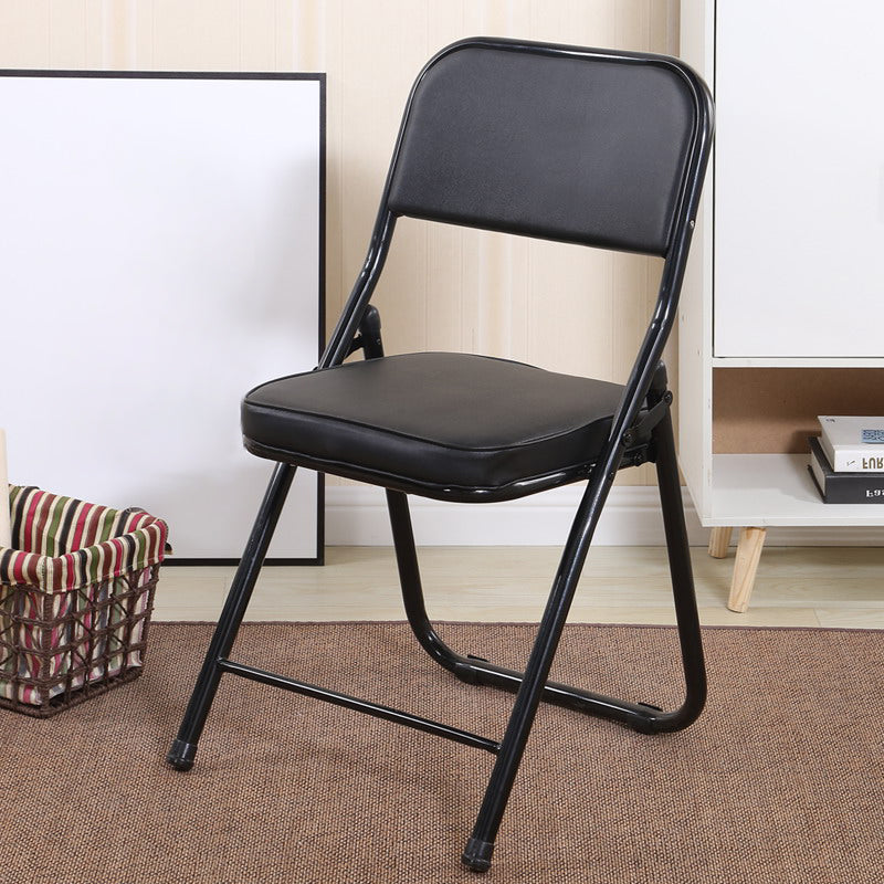 Silla lateral contemporánea de metal, tapicería sin brazos para el hogar, respaldo abierto, silla lateral de comedor