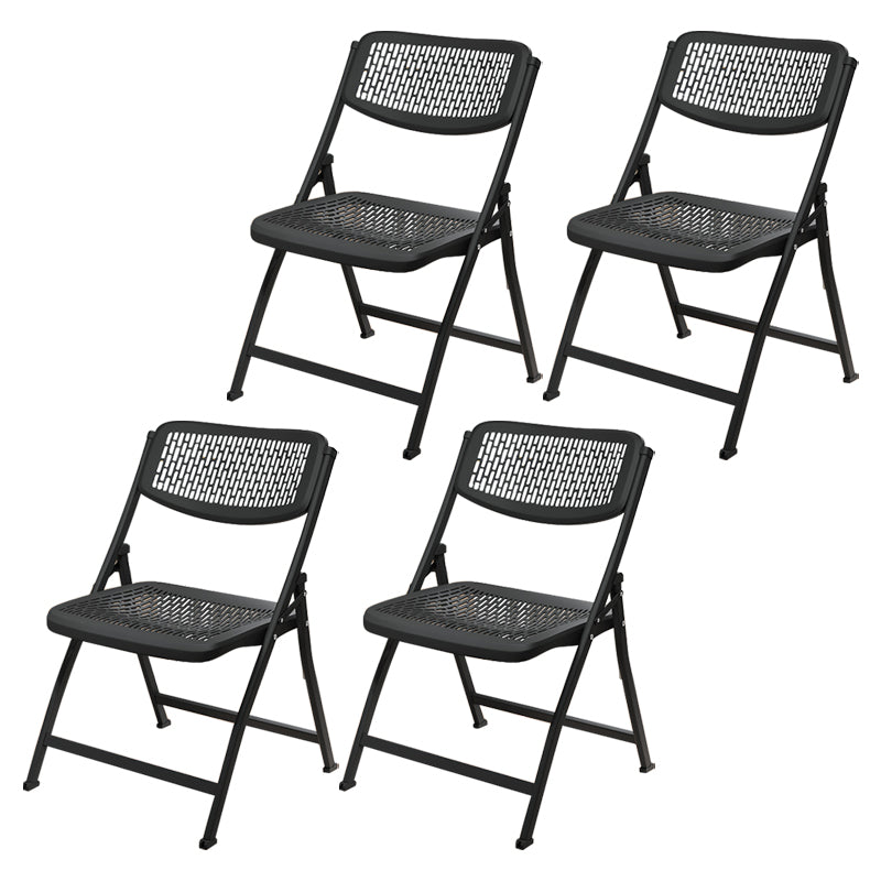 Chaise d'intérieur et d'extérieur moderne, chaise d'appoint pliante en métal à dossier ouvert, pour la maison