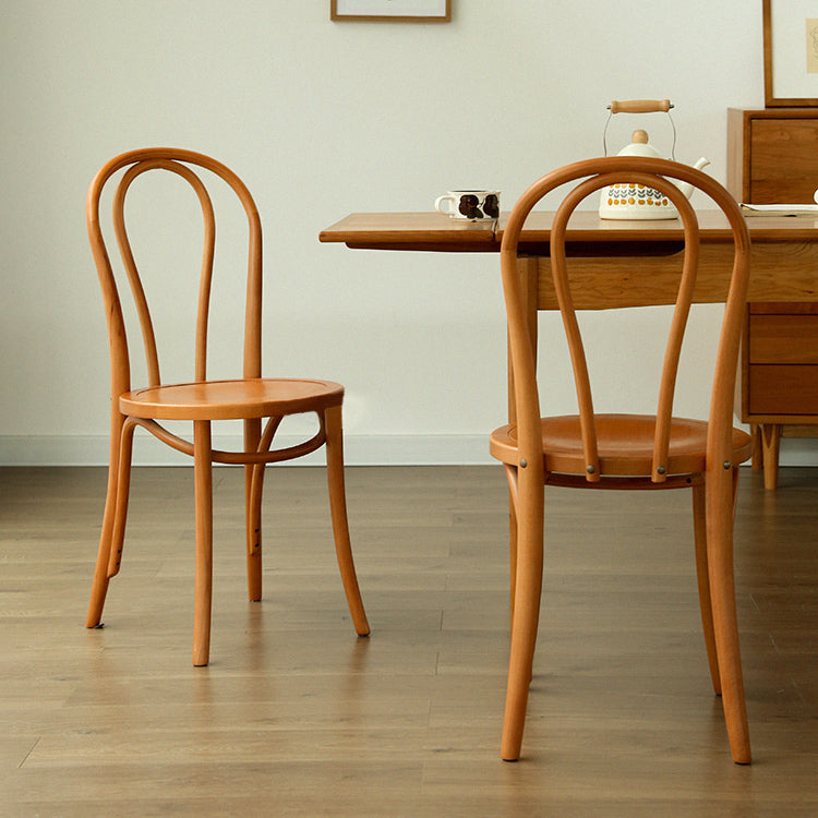 Eigentijdse stijl massieve houten stoel Windsor achterzijde keuken eetstoelen