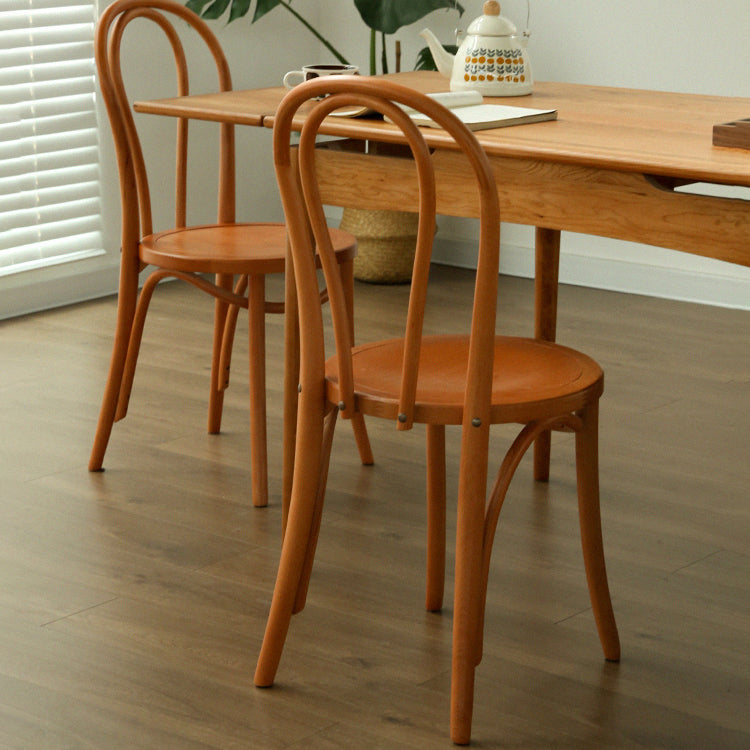 Eigentijdse stijl massieve houten stoel Windsor achterzijde keuken eetstoelen
