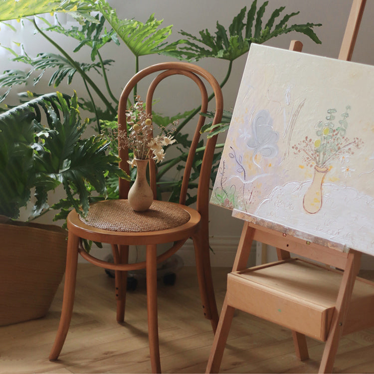 Eigentijdse stijl massieve houten stoel Windsor achterzijde keuken eetstoelen