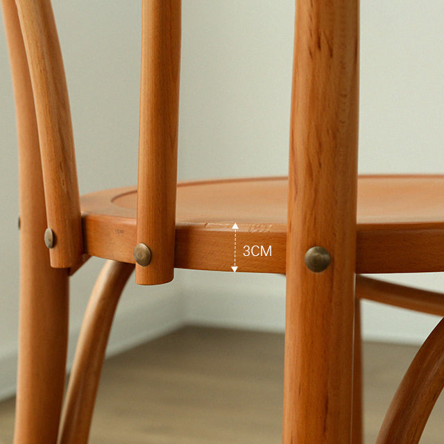 Eigentijdse stijl massieve houten stoel Windsor achterzijde keuken eetstoelen