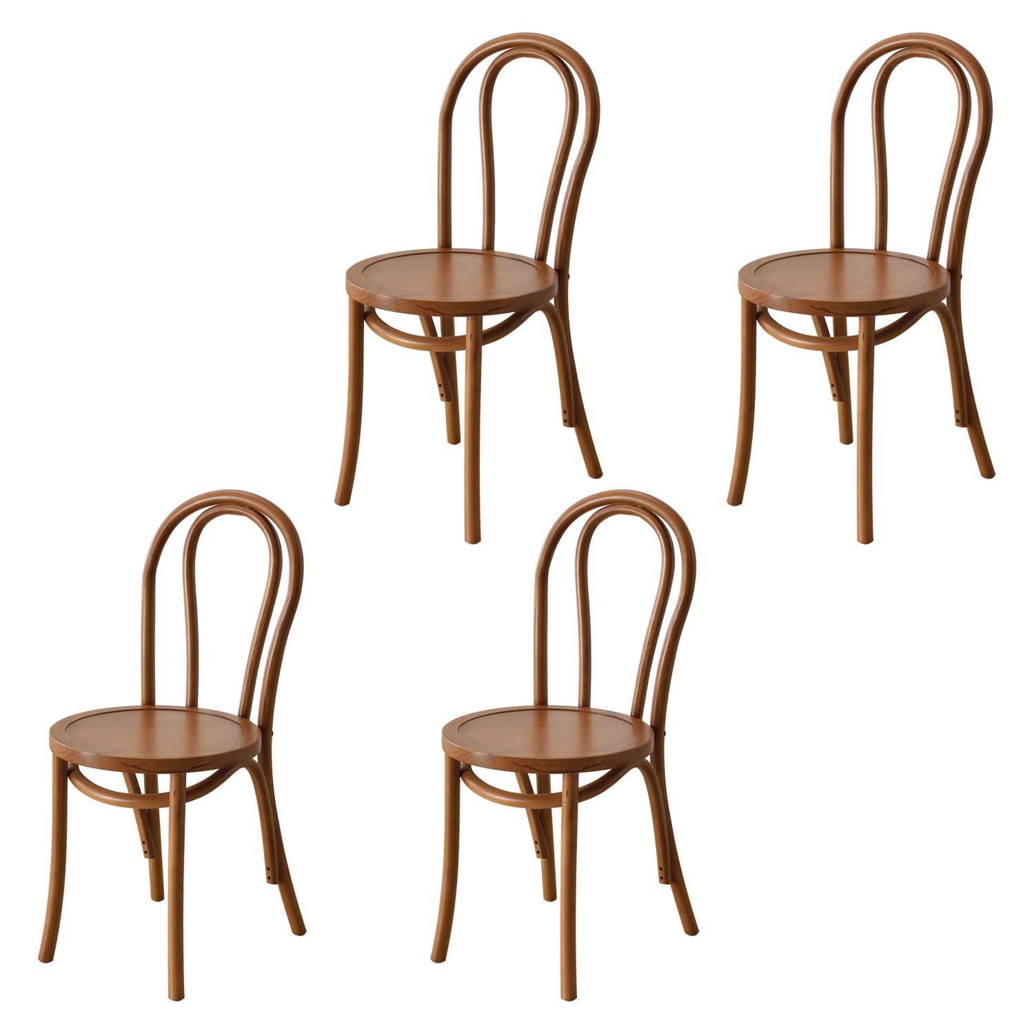 Eigentijdse stijl massieve houten stoel Windsor achterzijde keuken eetstoelen