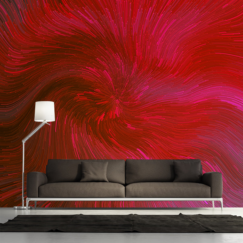 Customized Color Abstract Wall Mural Mildew Resistant Wallpaper for Dining Room