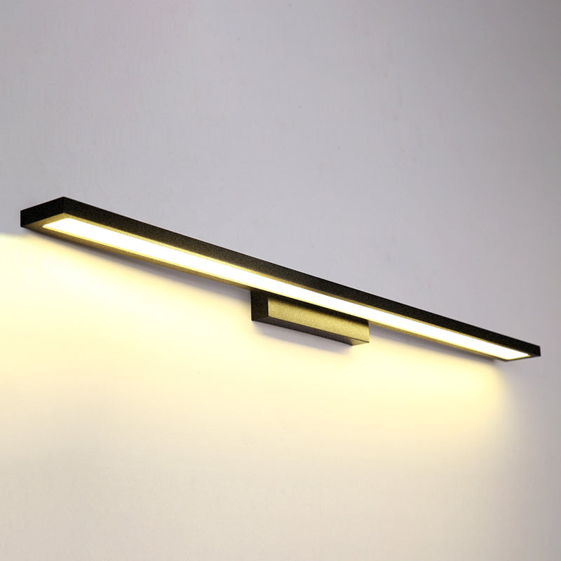 Rectangle Sconce Light Fixture Modern Metal 1 Light Wall Light Fixture