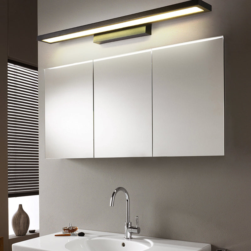 Rectangle Sconce Light Fixture Modern Metal 1 Light Wall Light Fixture