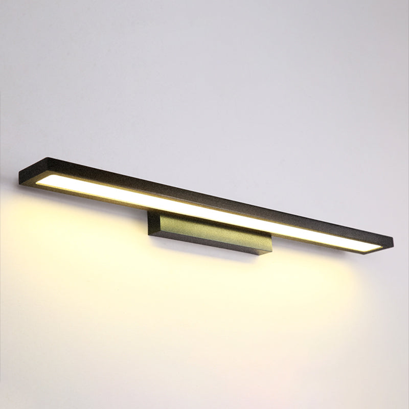 Rectangle Sconce Light Fixture Modern Metal 1 Light Wall Light Fixture