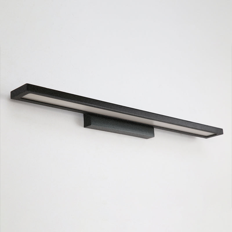 Rectangle Sconce Light Fixture Modern Metal 1 Light Wall Light Fixture