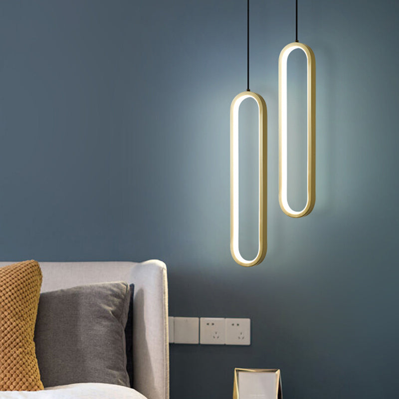 Contemporary Pendant Lighting Fixtures Geometric Metal Suspension Pendant