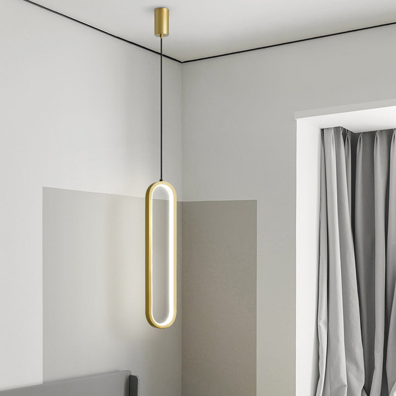 Contemporary Pendant Lighting Fixtures Geometric Metal Suspension Pendant