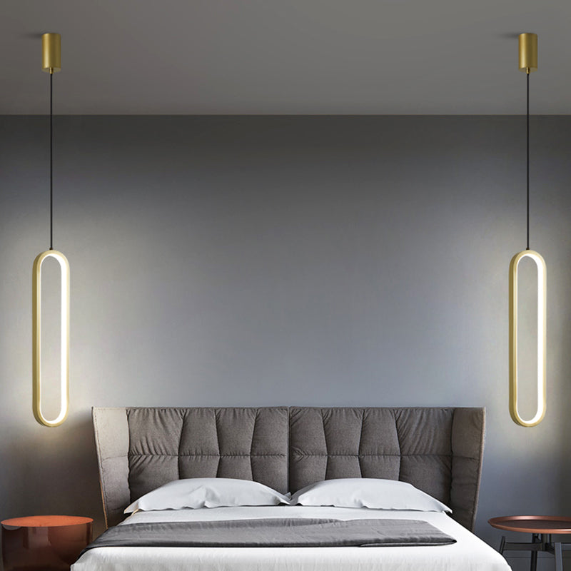 Contemporary Pendant Lighting Fixtures Geometric Metal Suspension Pendant