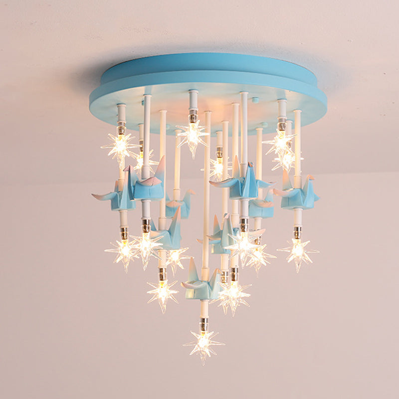 Multi Lights Cartoon plafondlamp Helder Star Shade Eigentijds inbouwlicht