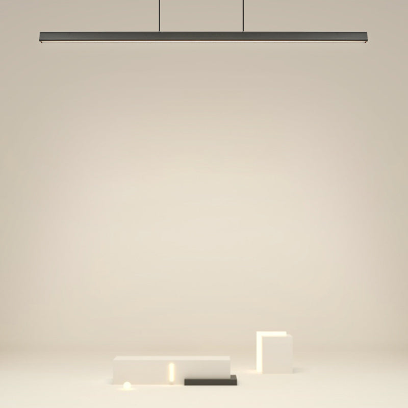 Modern Island Lighting with Acrylic Shade Metal Pendant Lighting Fixtures