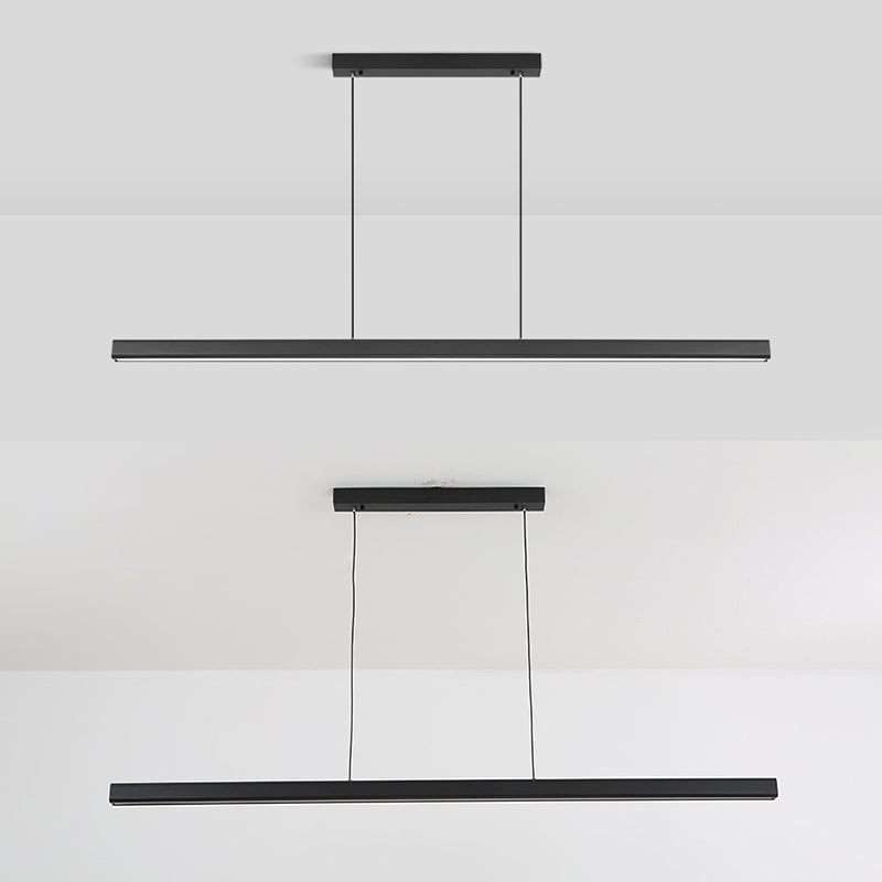 Modern Island Lighting with Acrylic Shade Metal Pendant Lighting Fixtures