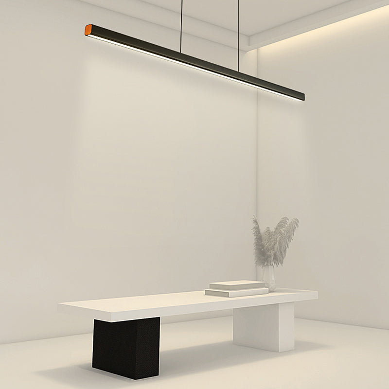 Modern Island Lighting with Acrylic Shade Metal Pendant Lighting Fixtures