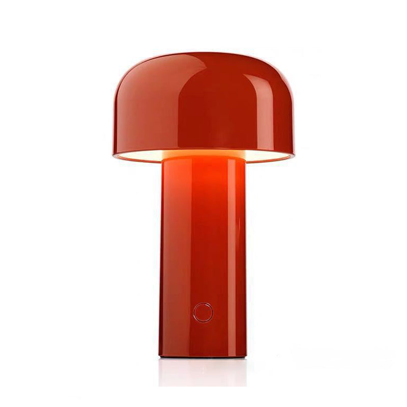 Rechargeable LED Desk Lamp Modern Simple Style Mushroom Shape Table Light