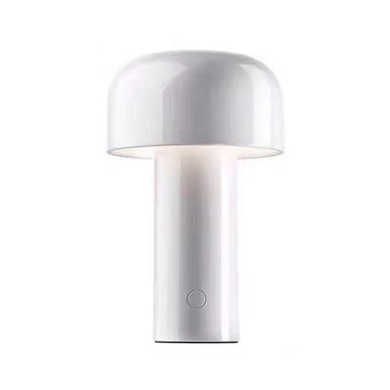 Rechargeable LED Desk Lamp Modern Simple Style Mushroom Shape Table Light