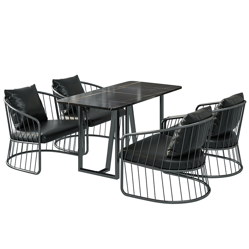 Stone Dining Room Collection Industrial Style Dining Site Table for Dining Room