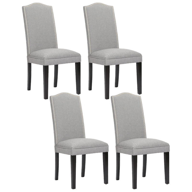 Eigentijdse stijl houten eetkamerstoel eetgeloze zijstoelen voor keuken