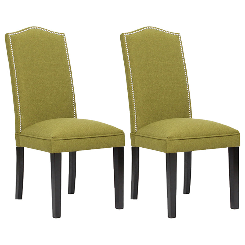 Eigentijdse stijl houten eetkamerstoel eetgeloze zijstoelen voor keuken